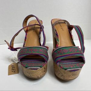Colorful Cloth Sandals